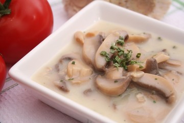 Pilzsuppe