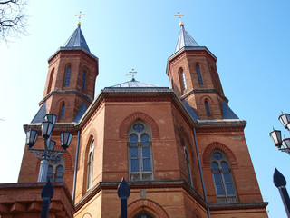 Obraz premium A church temple in Ukraine