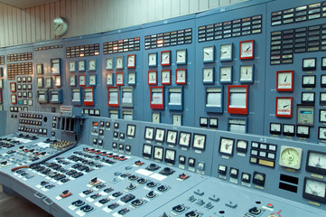 interior with computers and various equipment