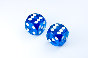 blue dices