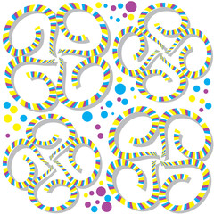 Spin Curlies  (motion illusion)