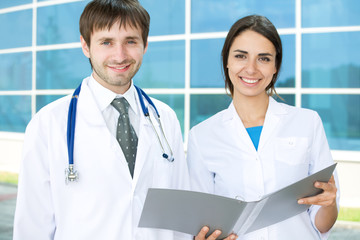 Fototapeta premium Young doctors