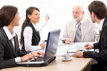 Fototapeta premium Business people
