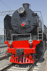 Fototapeta premium Locomotive à vapeur 1