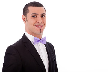 Closeup of a friendly business man