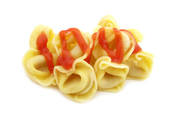 Tortellini Italian stuffed pasta