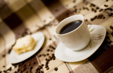 Coffe and cake