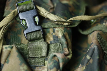 Military texture of tactical vest
