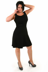 Forty Year Old Woman on Phone