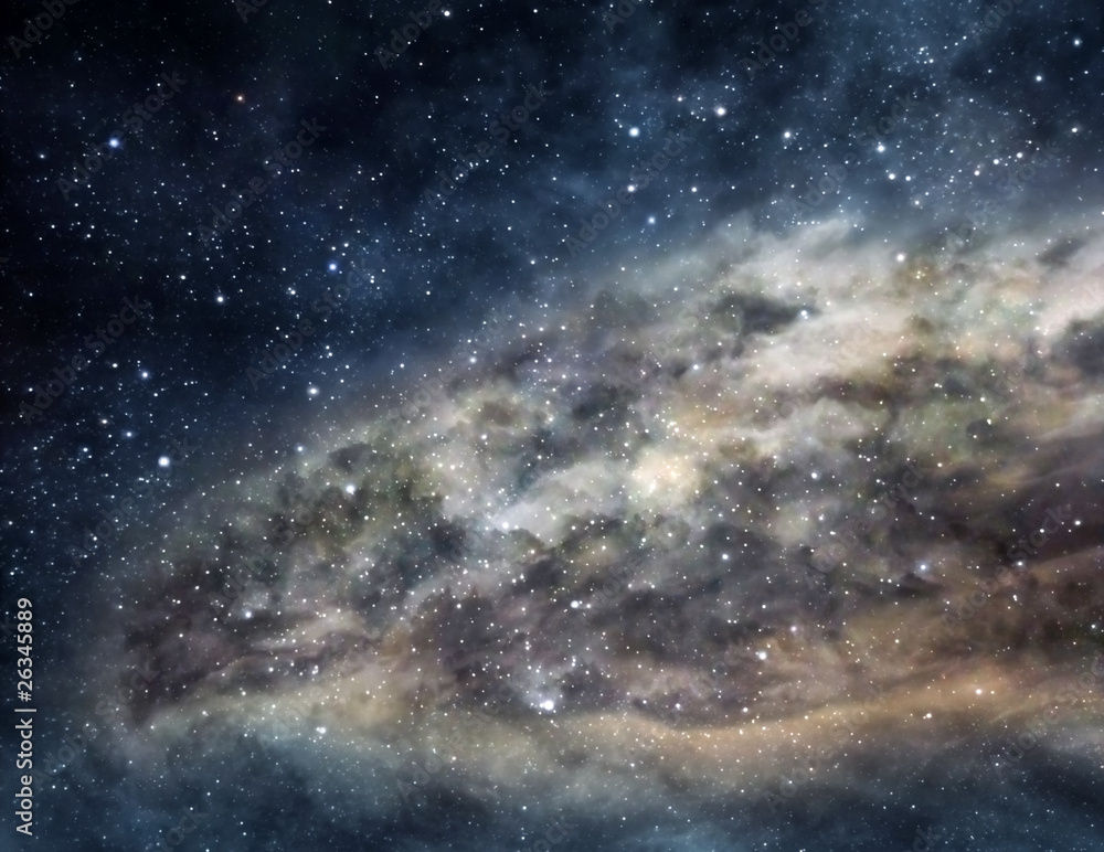 Wall mural space nebula