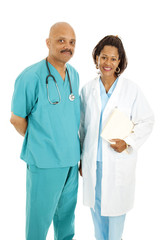 Fototapeta premium Friendly Medical Team