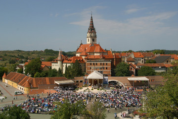 Naklejka premium Basilica Holy Virgin Mary, Marija Bistrica, Croatia