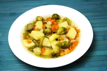Suppe - Gartengemüse