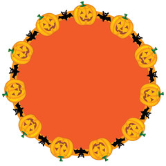 Jack O Lantern Wreath