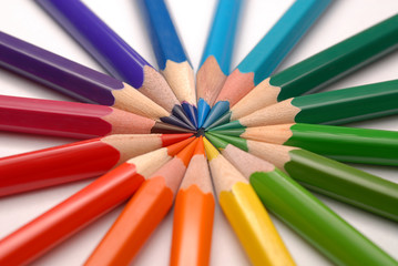 colored pencils