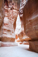 The Siq, Petra, Jordan