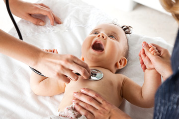 Obraz na płótnie Canvas Baby examination