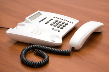 White office phone