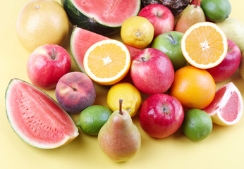 Vegetables and fruits