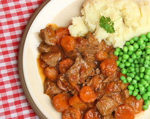 Casserole Beef Stew with Vegetables