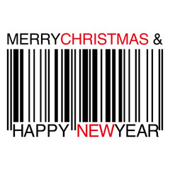 Navidad con codigo de barras