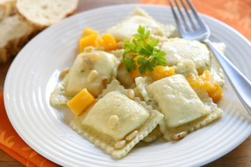 Squash Ravioli