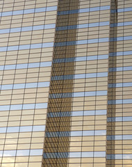 Glass facade