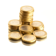 euro coins