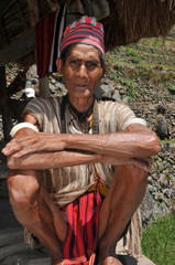 Indigenous old man