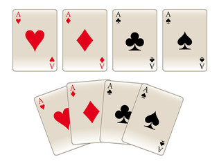 Poker Karten Vektor Grafik