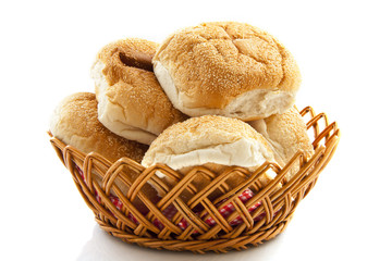 Basket with bread