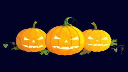 Scary pumpkins