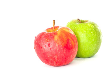 Red and Green Apple