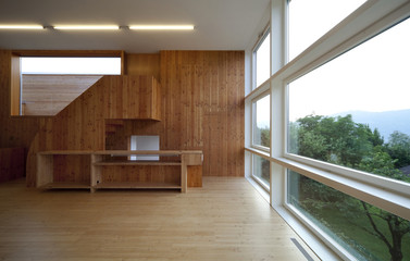 modern house, interior