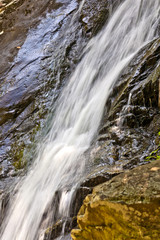 beautiful natural waterfall