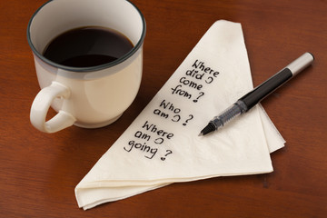 coffee with philosophical questions