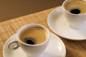 Espresso coffee cups