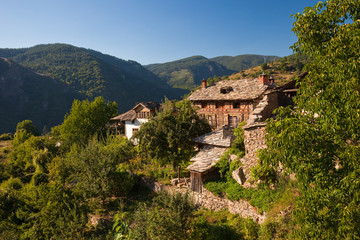 Fototapeta premium Kovachevitsa Village Landscape