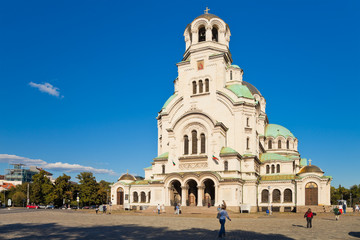 Fototapeta na wymiar Alexander Nevsky Cathedral