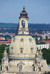 Obraz premium Die Dresdener Frauenkirche