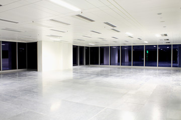 Naklejka premium empty room