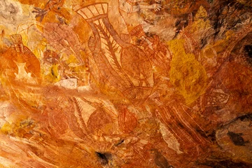 Gordijnen Aboriginal rocks © Ivonne Wierink
