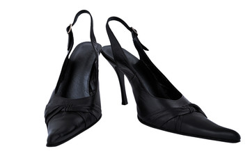 black ladies shoes