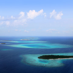 Fototapeta na wymiar Urlaubsimpressionen Malediwy