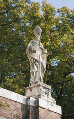 Statua del Pontefice su Porta San Donato - Lucca