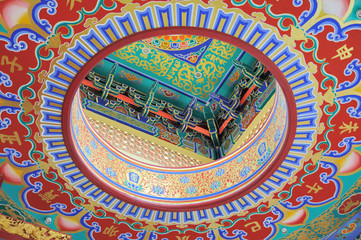 Tradition art of Chinese Temple