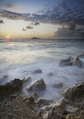 Obraz premium парусник