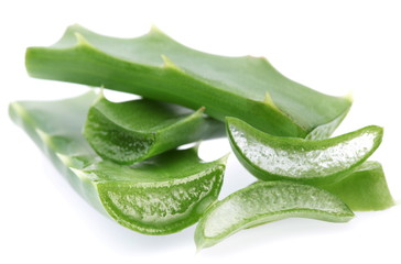 Pieces of aloe vera