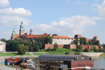 Obraz premium il castello wawel di cracovia