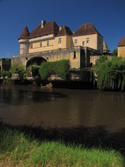 Fototapeta na wymiar Château de Losse, Dolina Vezere Czarny Périgord, Aquitaine